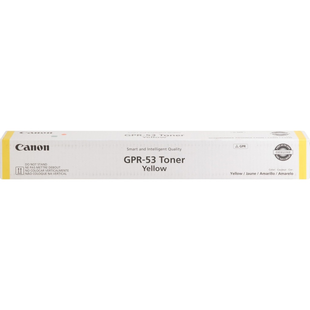 TONER CANON GPR-53 AMARILLO 19,000 PAG (8527B003AB)