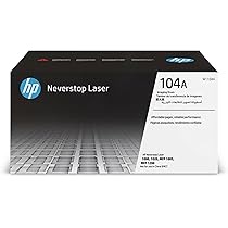 TONER HP 104A - W1104A - TAMBOR DE IMAGEN - NEGRO - 20,000 PAGINAS - PARA IMPRESORA NEVERSTOP - 1000A - 1000W, 1200A Y 1200W