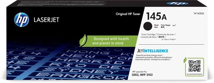 TONER HP - 145A - W1450A - NEGRO - 1,700 PAGINAS - PARA IMPRESORA LASERJET 3003DN - 3003DW - 3103FDW - 3103FDN