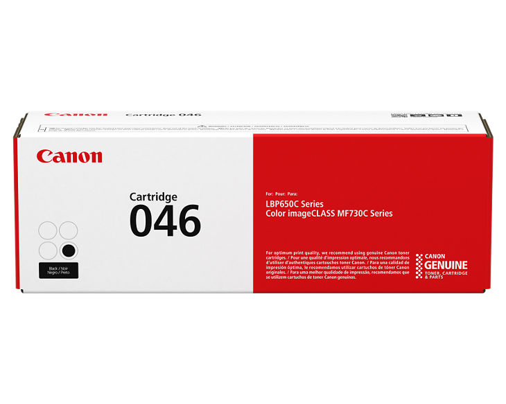 TONER CANON 046 NEGRO, COMPATIBLE CON IMPRESORA COLOR IMAGECLASS MF735CDW, MF733CDW, MF731CDW, LBP654CDW