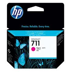 CARTUCHO HP 711 - CZ131A - MAGENTA - 29ML - PARA IMPRESORA DESIGNJET T120 EPRINTER / T520 EPRINTER / T130
