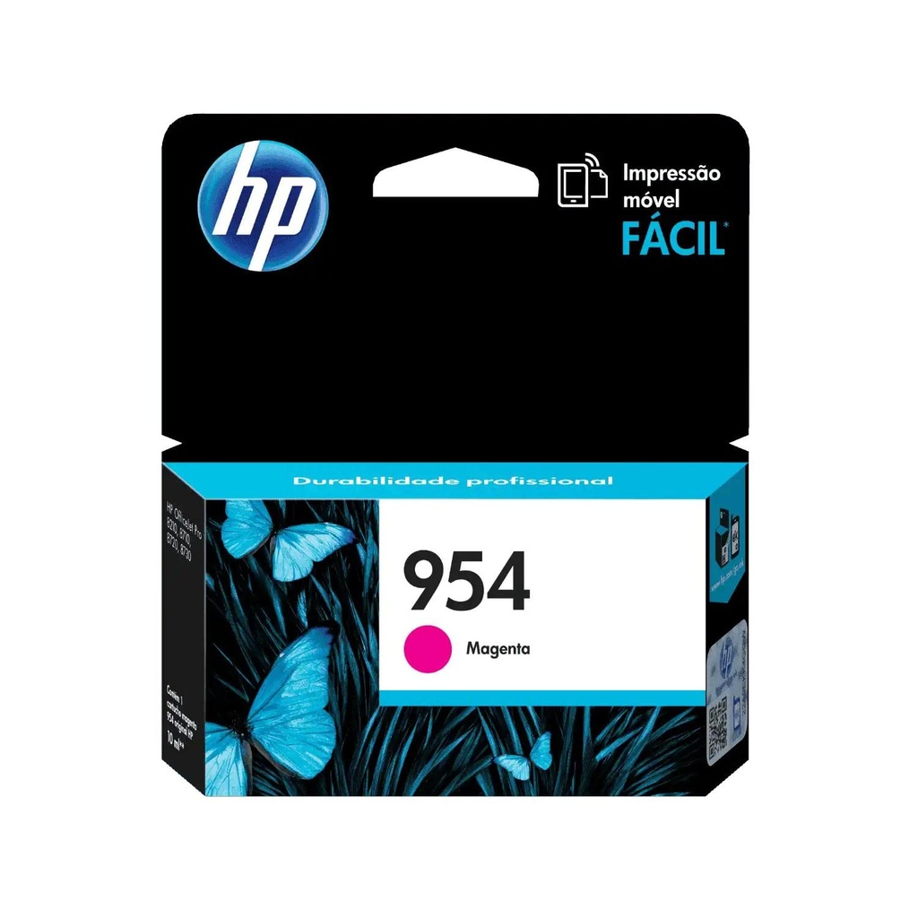 CARTUCHO HP 954 MAGENTA (L0S53AL) - PRINT CARTRIDGE - 1 X PIGMENTED COMPATIBLE PRODUCTS — HP OFFICEJET 7740 (G5J38A) - OFFICEJET PRO 8210 / 8710 /8720