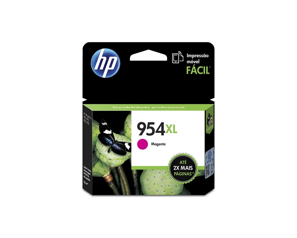 CARTUCHO HP 954XL MAGENTA HIGH YIELD - PRINT CARTRIDGE - 1 X PIGMENTED COMPATIBLE PRODUCTS — HP OFFICEJET 7740 (G5J38A) - OFFICEJET PRO 8210 / 8710 /8720 (L0S65AL)