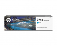 CARTUCHO HP 974X - L0R99AL - CYAN - ALTO RENDIMIENTO - 82ML - PARA IMPRESORA PAGEWIDE PRO 452DW / 577DW / 477DW