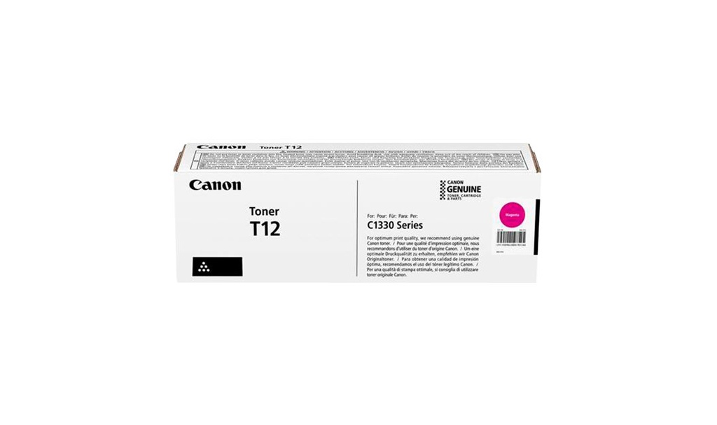 TONER CANON T12 MAGENTA - 5,300 PAG (5096C005AA)