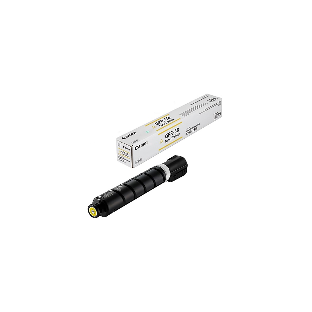 TONER CANON GPR-58 AMARILLO 18,000 PAG (2185C003AB)