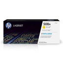 TONER HP 508A - CF362A - AMARILLO - 5,000 PAGINAS - PARA IMPRESORA LASERJET M552/M553/M577