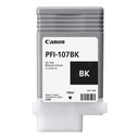 CARTUCHO PLOTTER CANON PFI-107BK - BLACK - 130 ML (6705B001AA)
